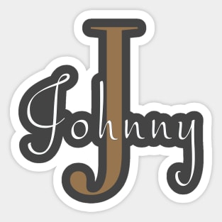 I am Johnny Sticker